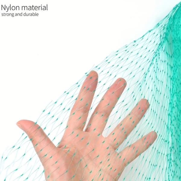 OBOSOE Fågelnät för Trädgård – Hållbart Nylon, Skyddar Växter och Frukt från Djur