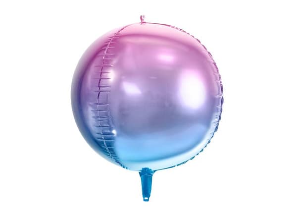 Foil balloon - Ombre Purple/Blue