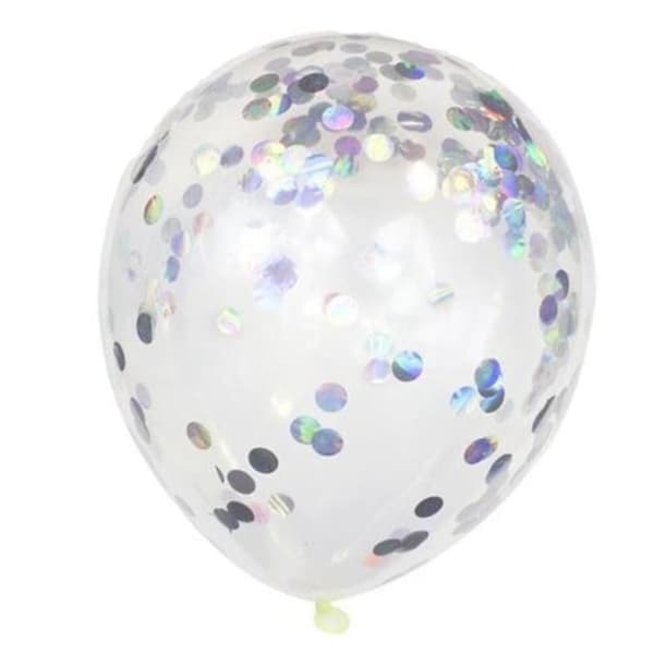 Konfetti ilmapallot Iridescent konfetti