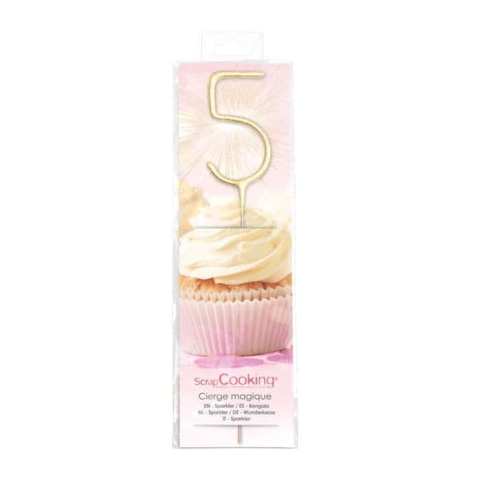 Magiskt ljus 17,5 cm - nummer 5