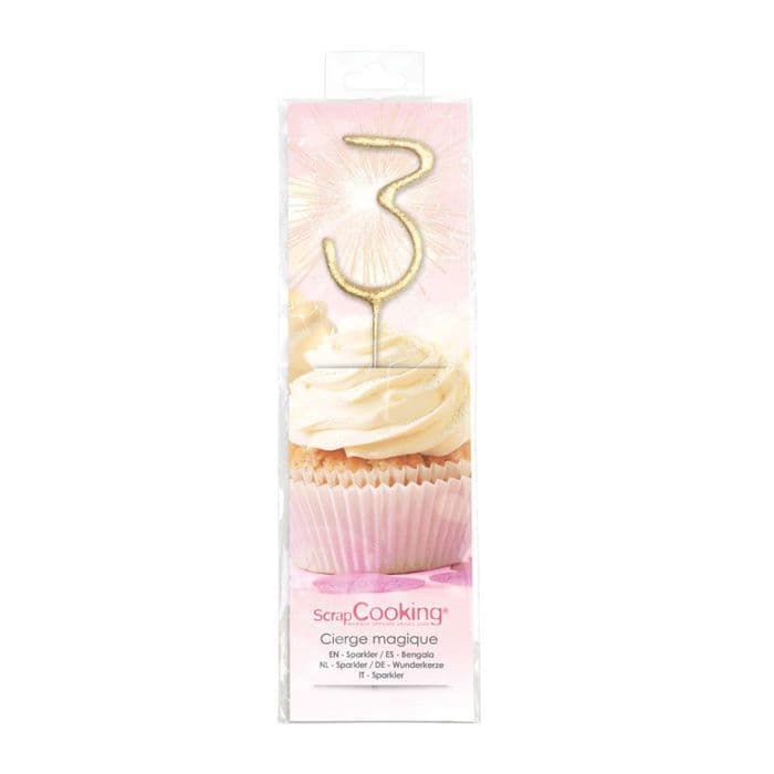Magiskt ljus 17,5 cm - nummer 3