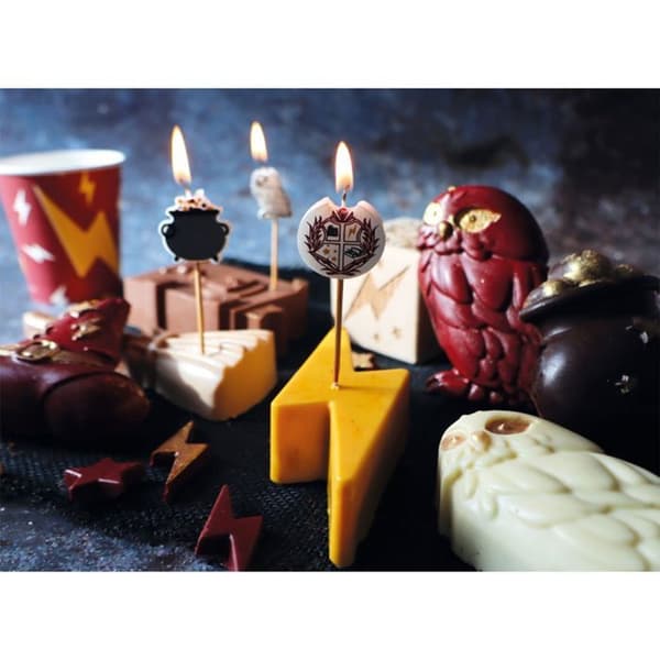 Bougies - Trollkarl - 8 cm - 8 stykker - Flerfarget - Hvit - Festdekorasjon - Halloween