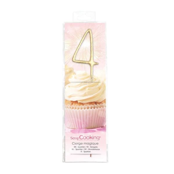 Magiskt ljus 17,5 cm - nummer 4