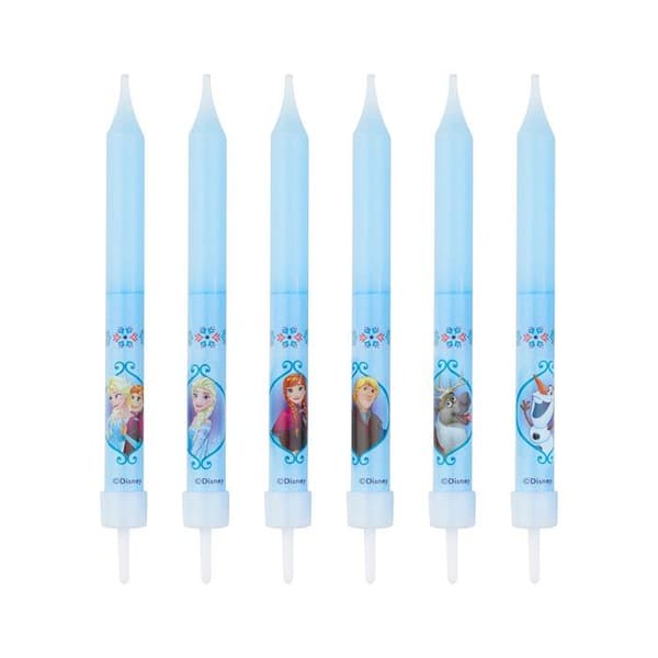 Bougies - DEKORA - Frost - 8 enheter - Blandad - Inomhus - Blå