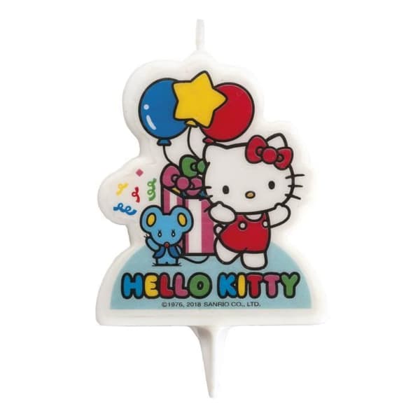 2D HELLO KITTY FÖDELSEDAGSljus