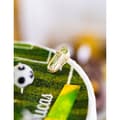 Miniatyrbild 3 av 4: 6 ljus, ballonger och fotbolls skor 3 till 5 cm
