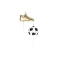 Miniatyrbild 1 av 4: 6 ljus, ballonger och fotbolls skor 3 till 5 cm