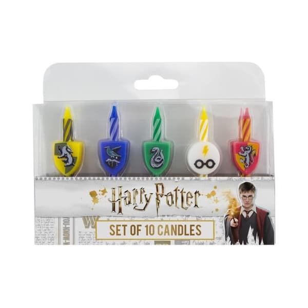 Cinereplikor Harry Potter födelsedagsljus (set med 10)
