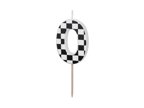 Födelsedagsljus Nummer 0, 5,5 cm, blandad (1 förpackning / 24 st.)