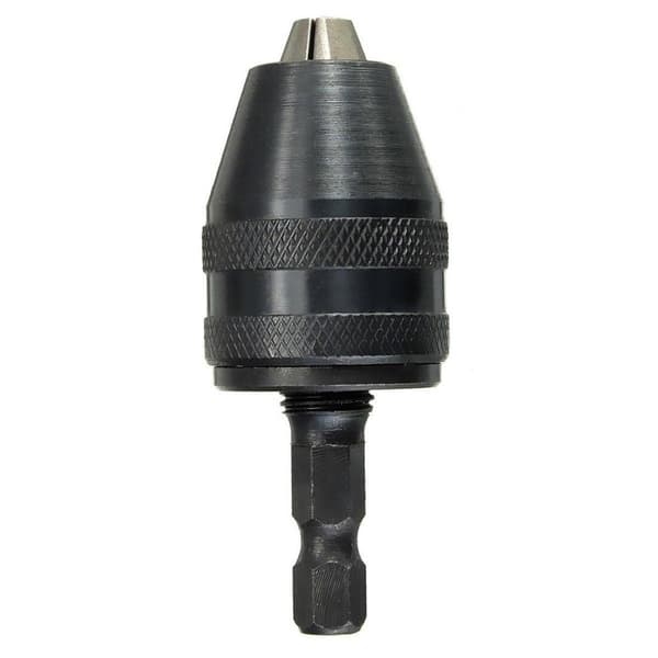 Hurtigchuck med sekskantbrakett 0,3-3MM, 1/4"