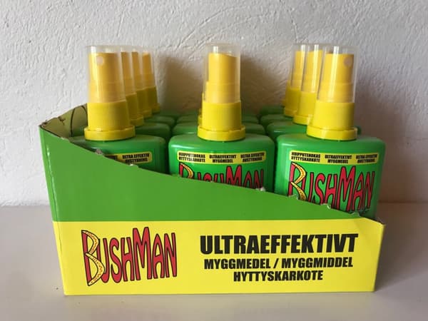 BUSHMAN MYGGSRAY PUMPRAY 90 ML, 12-PACK (full kartong)