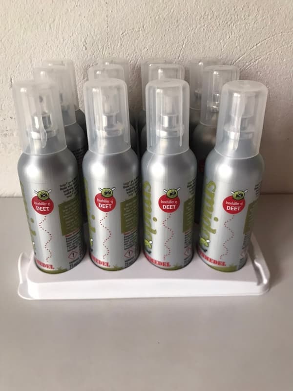 SMIDGE MYGGSPRAY 75 ML 12-PACK (full kartong)