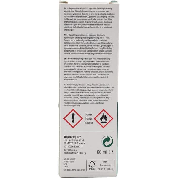 CARE PLUS ANTI-INSECT 60 ML (40%)
