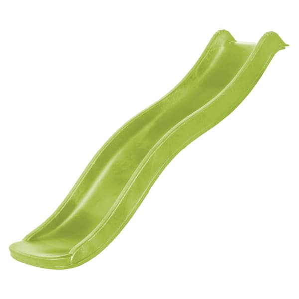 AXI Sky175 Slide med vandanslutning i Lime Green - 175 cm | förlängningsrutschkana av plast för plattformshöjd 90 cm | förlängningselement för