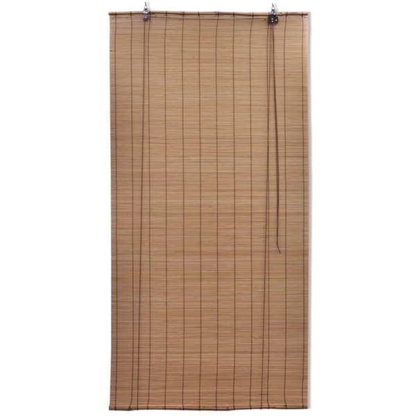 vidaXL Rullegardin bambus 150x160 cm brun