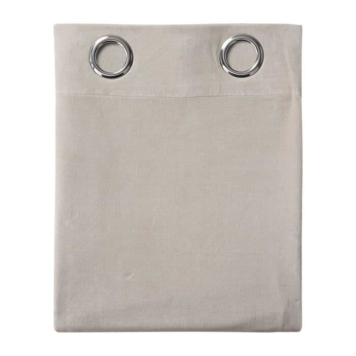 TÄNÄÄN Velvet-verho 100% polyesteria - 140 x 240 cm - beige