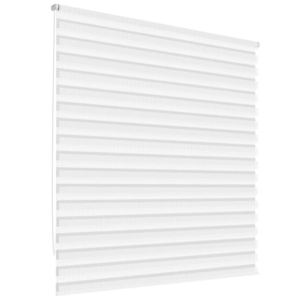 ECD Germany duo Rollo 45 x 150 cm Vit Klemmfix sidecut utan att borra
