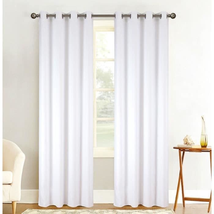 HOMETREND Pimennysverhot - 140 x 260 cm - Beige