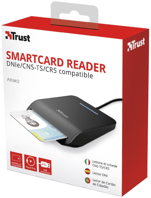ID Karšu lasītājs Trust Primo ID Smartcard Reader