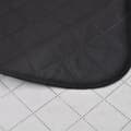 Pikkukuva 3 / 4: vidaXL 130888 Double-sided Quilted Bedspread Black/White 230 x 260 cm