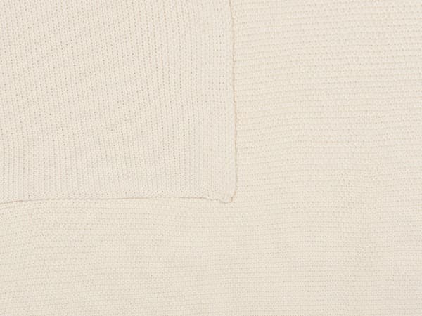 Sengetæppe Beige Bomuld 130 x 180 cm Blød Tekstureret Soveværelse Tilbehør til Sofaen i Stuen Dekoration Sandfarvet Skandinavisk Indretning
