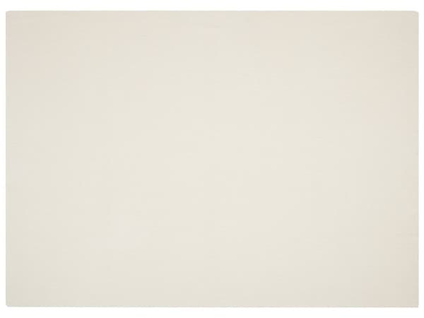 Filt Beige Bomull 130 x 180 cm Sängöverkast Korssöm Oversized