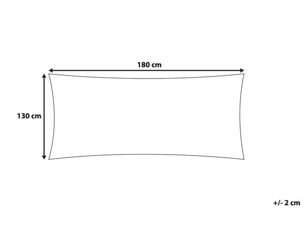Filt Mörkgrå Bomull 130 x 180 cm Bädd Pläd Korsstygn Överdimensionerad Sovrum Vardagsrum