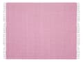 Miniatyrbillede 4 af 5: Tæppe Pink Bomuld 130 x 160 cm Sengekast Boho