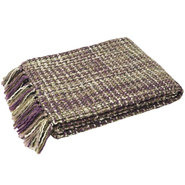 Riva Home Baoli Throw Plum 140x180cm