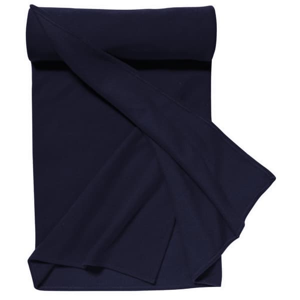SOLS Plaid Pill Resistant Fleece-tæppe French Navy ONE