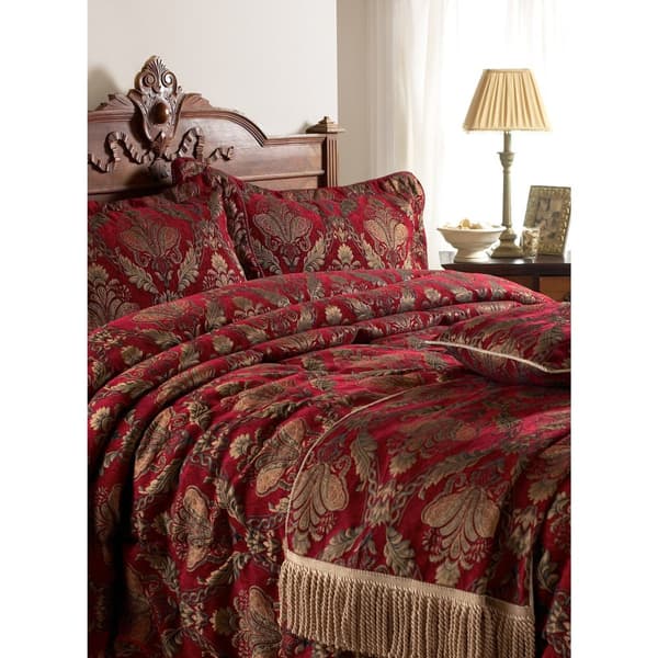 Riva Home Shiraz Throw Burgundy 130x170cm