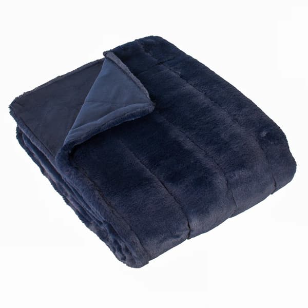 Riva Home Empress Faux Fur Throw