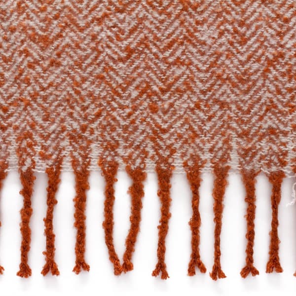 Furn Weaver Throw with Herringbone Design