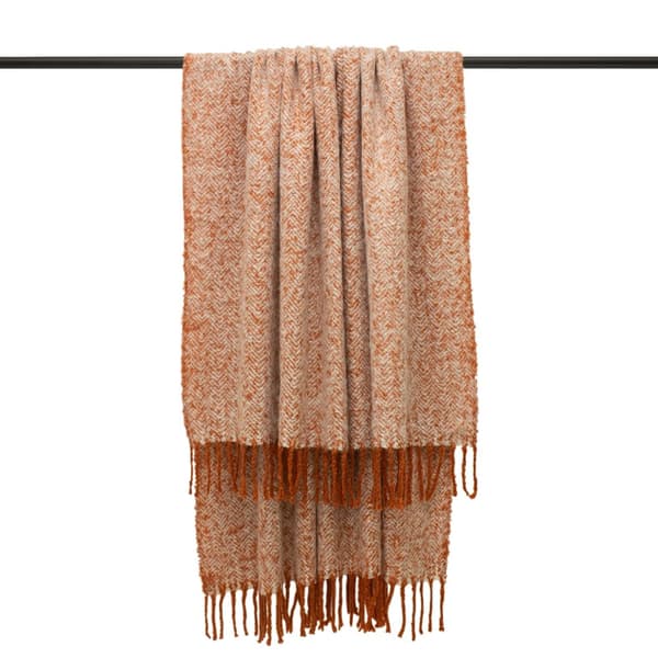Furn Weaver Throw with Herringbone Design