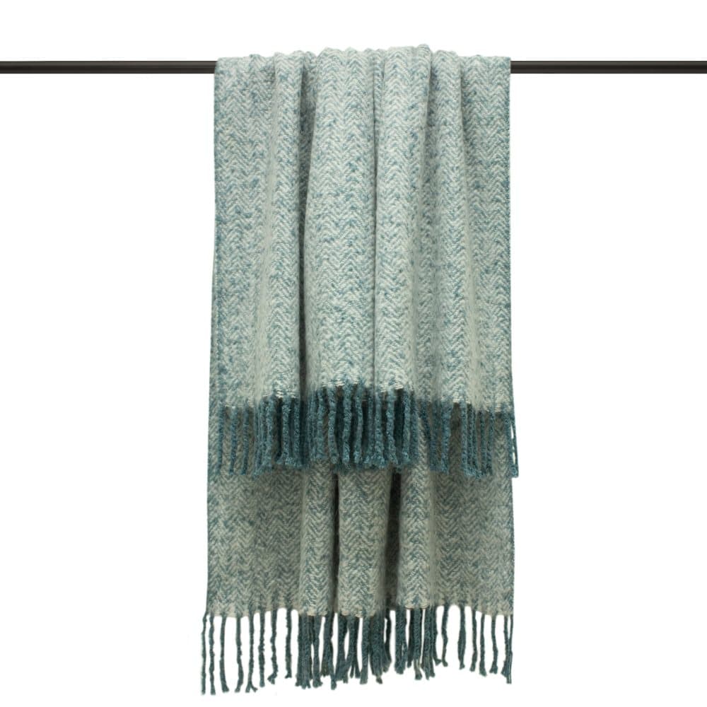 Furn Weaver Throw with Herringbone Design