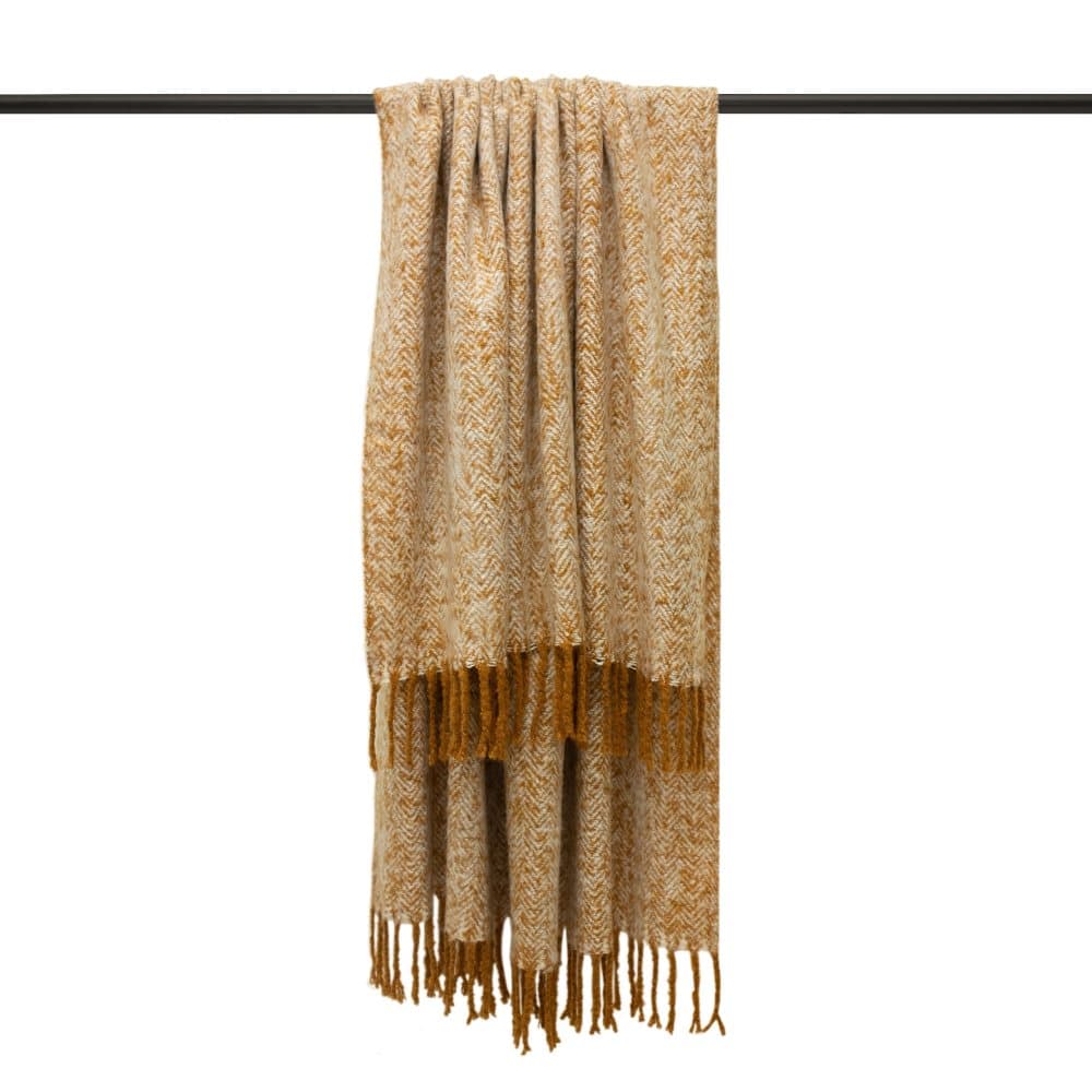 Furn Weaver Throw with Herringbone Design