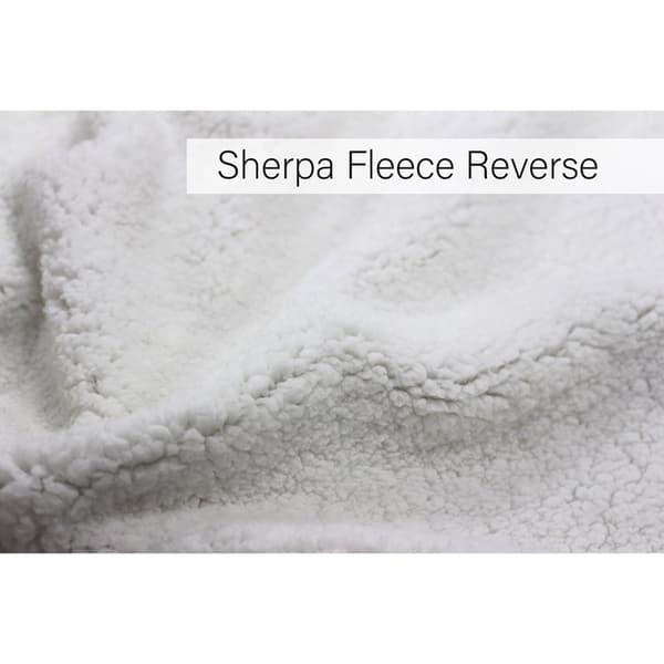 Riva Paoletti Luxe Sherpa Fleece Throw