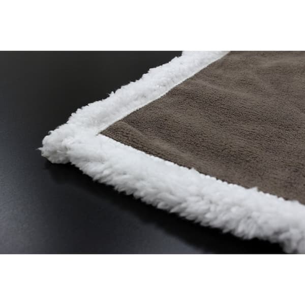 Riva Paoletti Luxe Sherpa Fleece Throw