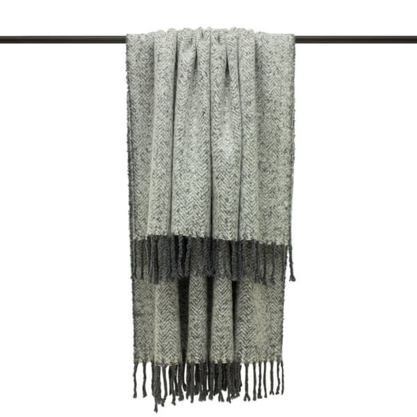 Furn Weaver Throw with Herringbone Design