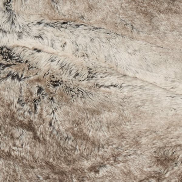 Skinnwille Cozy Pläd - Naturlig Melange