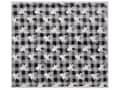 Miniatyrbild 4 av 6: Filt Pläd Grå och Vit Flanell 150 x 200 cm Vinter Fluffig Ren Schack Mönster
