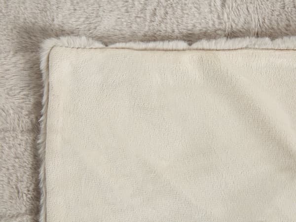 Filt Beige Polyester 130 x 180 cm Överkast Gyllene Marmormönster Vardagsrum Sovrum