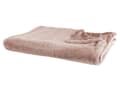 Miniatyrbild 1 av 5: Filt Rosa Polyester 130 x 180 cm Överkast Gyllene Marmormönster Vardagsrum Sovrum