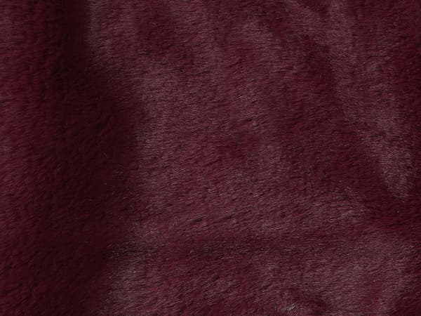 Filt Burgundy Polyester Tyg 150 x 200 cm Retro Design Vardagsrum Sovrum Släng rektangulär