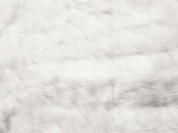 Huopa valkoinen akryyliä polyesteriä 200 x 150 cm pehmeä pörröinen moderni sisustus