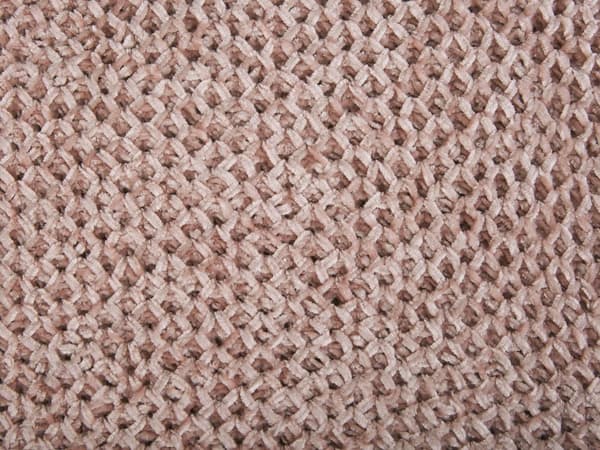 Tæppe Plaid Lyserød Chenille Vævet Polyester Stof 150 x 200 cm Solid Materiale Dekoration Blød i Berøring