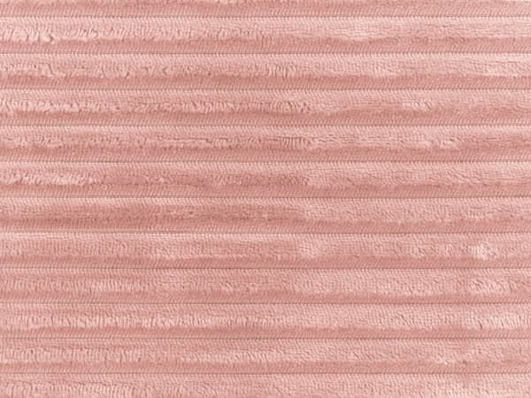 Filt Rosa Polyester 150 x 200 cm Ribbad struktur med Pom-Poms Sängkläder