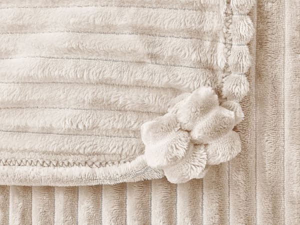 Huopa 150 x 200 cm beige KAWERI