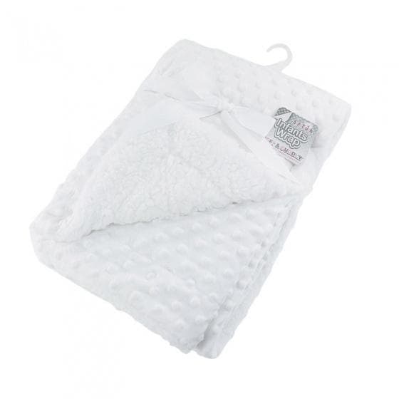 baby filt Bubble75 x 100 cm vit