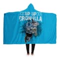 Miniatyrbild 1 av 4: Plush Filt Pläd med Huva Up Up Gronulla Sharks